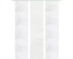 Hornbach Flächenvorhang-Set Querstreifen Baum 3er grau 57x245 cm Angebot