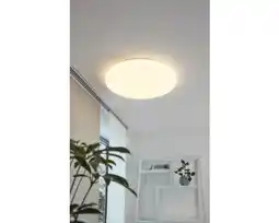 Hornbach LED Deckenleuchte Eglo LED fest verbaut 18 W Warmweiß 1-flammig IP 20 weiß Angebot