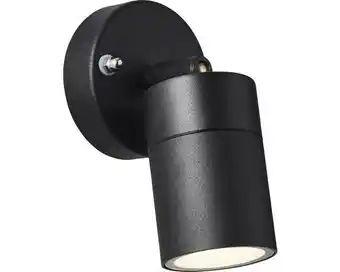 Hornbach Außenwandspot IP44 1-flammig H 124 mm Jandy schwarz Angebot