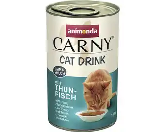 Hornbach Katzengetränk ANIMONDA Carny Cat Drink mit Thunfisch 24x140 ml Angebot