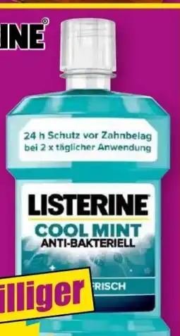Norma Listerine Mundspülung Angebot