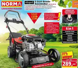 Norma E-Start Benzin-Rasenmäher Angebot