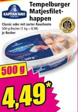Norma Tempelburger Matjesfilet- happen Angebot