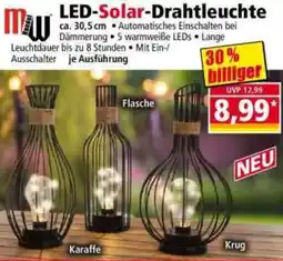 Norma LED-Solar-Drahtleuchte Angebot
