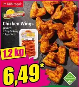 Norma Chicken Wings Angebot