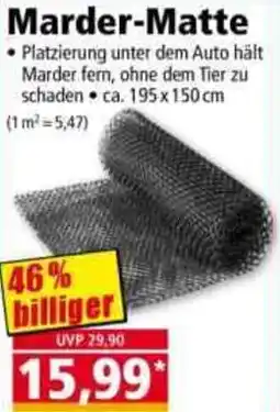 Norma Marder-Matte Angebot