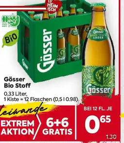 Billa Gösser Bio Stoff Angebot