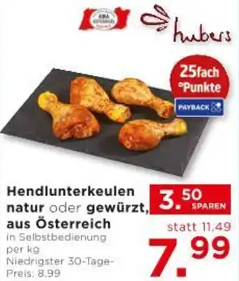 Unimarkt Hendlunterkeulen natur Angebot