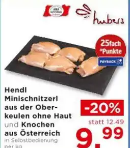 Unimarkt Hendl Minischnitzerl aus Angebot