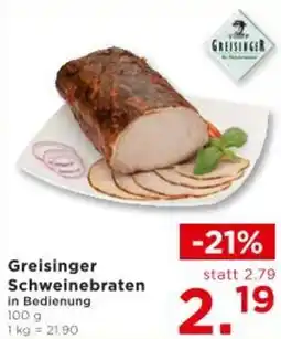 Unimarkt Greisinger Schweinebraten Angebot