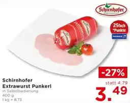 Unimarkt Schirnhofer Extrawurst Punkerl Angebot
