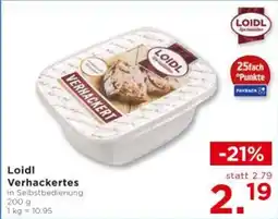 Unimarkt Loidl Verhackertes Angebot