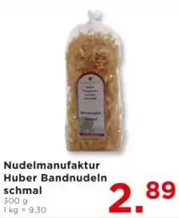 Unimarkt Nudelmanufaktur Huber Bandnudeln schmal Angebot