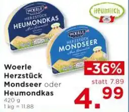 Unimarkt Woerle Herzstück Mondseer oder Angebot
