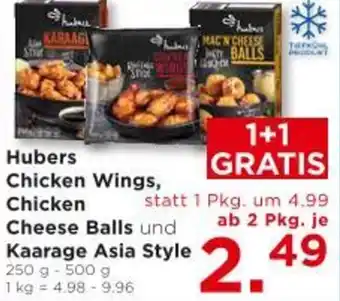Unimarkt Hubers -Chicken Wings Chicken Cheese Balls Angebot