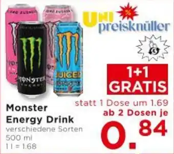 Unimarkt Monster Energy Drink Angebot