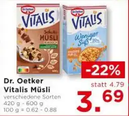 Unimarkt Vitalis Müsli Angebot