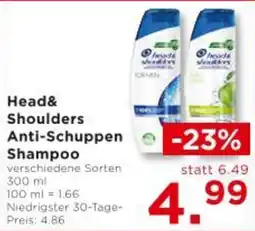 Unimarkt Head& Shoulders Angebot