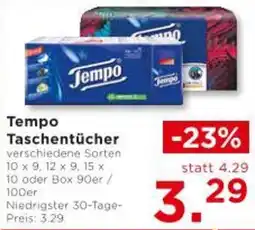 Unimarkt Tempo Taschentücher Angebot