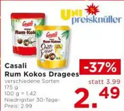 Unimarkt Casali Rum Kokos Dragees Angebot