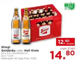 Unimarkt Stiegl Goldbräu oder Hell Kiste Angebot