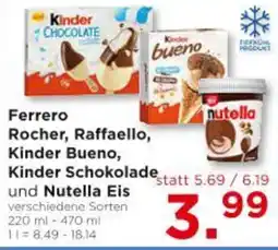 Unimarkt Ferrero Rocher, Raffaello Kinder Bueno Kinder Schokolade Angebot