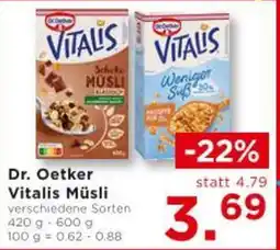 Unimarkt Vitalis Müsli Angebot