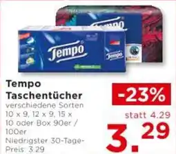 Unimarkt Tempo Taschentücher Angebot