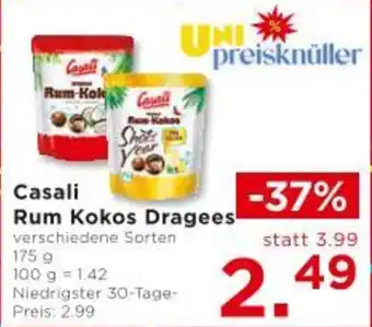 Unimarkt Casali Rum Kokos Dragees Angebot