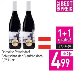Sutterlüty Domaine Pöttelsdorf Schilfschneider Blaufränkisch Angebot