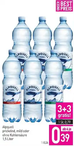 Sutterlüty Alpquell prickelnd Angebot
