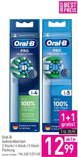 Sutterlüty Oral-B Aufsteckbürsten Angebot