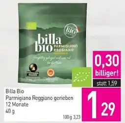 Sutterlüty Billa Bio Parmigiano Reggiano gerieben Angebot