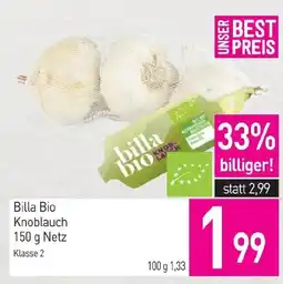 Sutterlüty Billa Bio Knoblauch Angebot