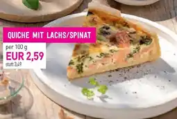 Sutterlüty Quiche mit lachs/spinat Angebot