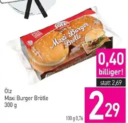 Sutterlüty Ölz Maxi Burger Brötle Angebot