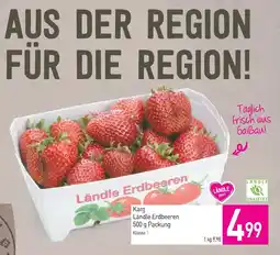 Sutterlüty Karg Ländle Erdbeeren Angebot