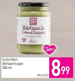 Sutterlüty Sutterlüty's Bärlauchsuppe Angebot