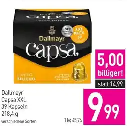 Sutterlüty Dallmayr capsa xxl 39 kapseln Angebot