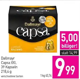 Sutterlüty Dallmayr capsa xxl 39 kapseln Angebot