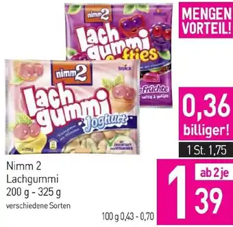 Sutterlüty Nimm 2 Lachgummi Angebot