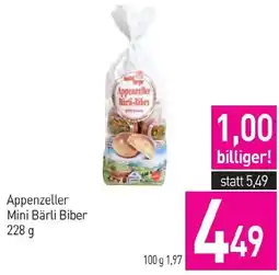 Sutterlüty Appenzeller Mini Bärli Biber Angebot