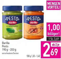 Sutterlüty Barilla pesto Angebot