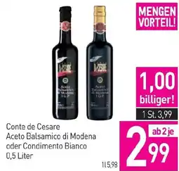Sutterlüty Conte de Cesare Aceto Balsamico Modena Angebot