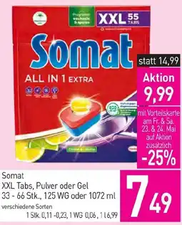 Sutterlüty Xxl tabs pulver oder gel Angebot