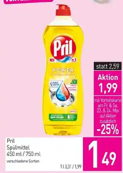 Sutterlüty Pril Spülmittel Angebot