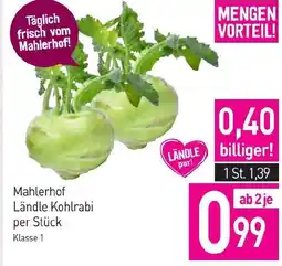 Sutterlüty Mahlerhof Ländle Kohlrabi per Stück Angebot