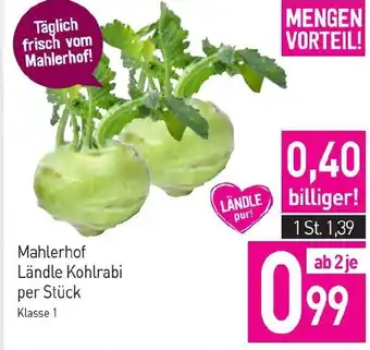 Sutterlüty Mahlerhof Ländle Kohlrabi per Stück Angebot