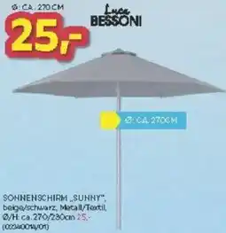 Möbelix Sonnenschirm sunny Angebot
