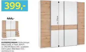 Möbelix Kleiderschrank Angebot